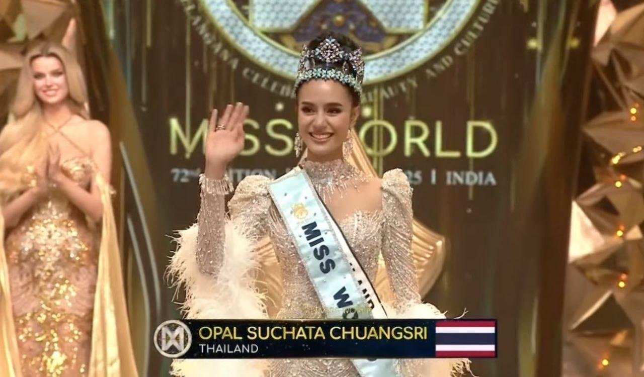Thailand’s Opal Suchata Crowned Miss World 2025
