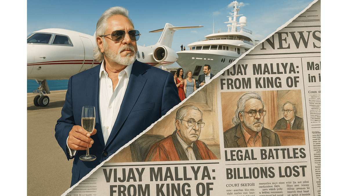 Vijay Mallya Net Worth 2025 ₹66.30 billion? How the ‘King of Good Times’ Lost Billions But Still Lives Large