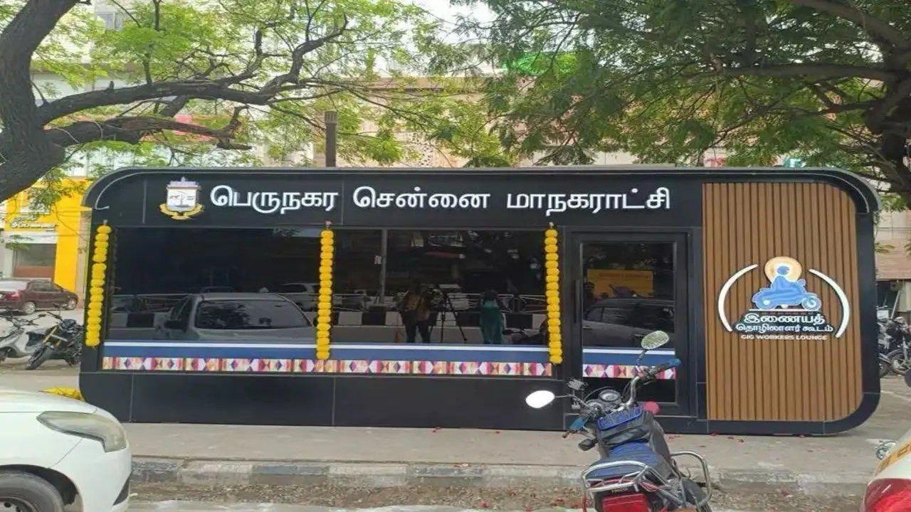 AC Lounges for Delivery Workers in chennai