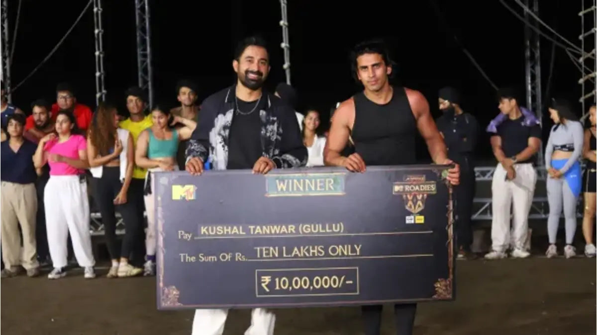 Roadies Double Cross winner is Kushal Tanwar from Elvish Yadav's team. (Photos: MTV Roadies Team