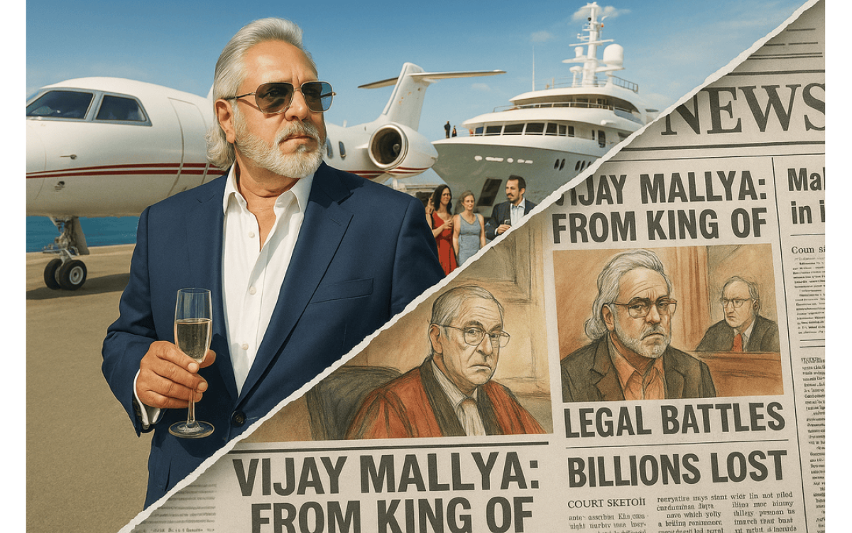 Vijay Mallya Net Worth 2025 ₹66.30 billion? How the ‘King of Good Times’ Lost Billions But Still Lives Large