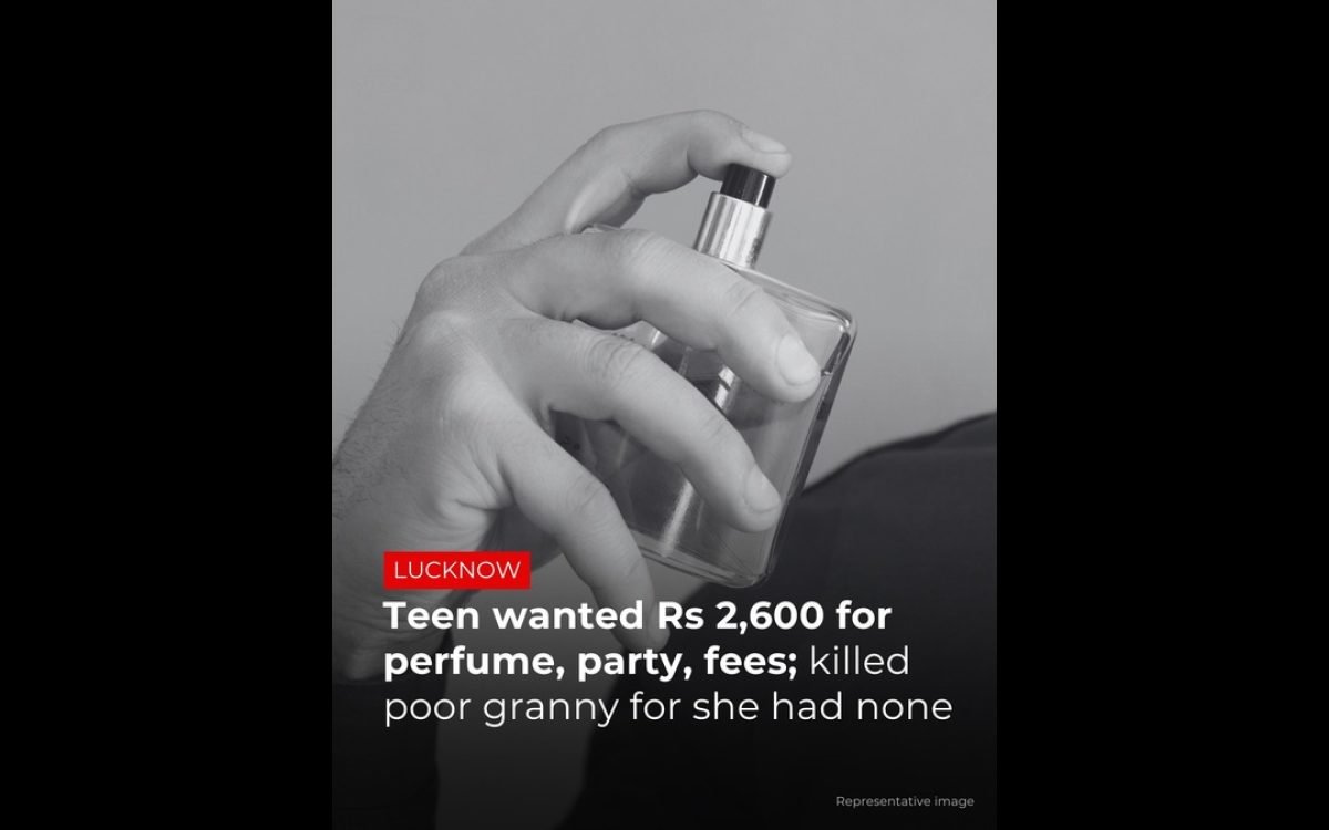 Lucknow Teen kills Grandmother 