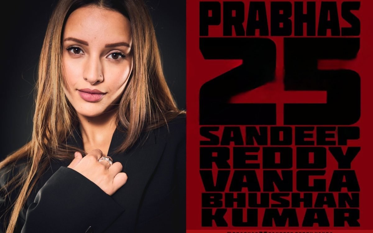 Tripti Dimri and Prabhas in Spirit Movie
