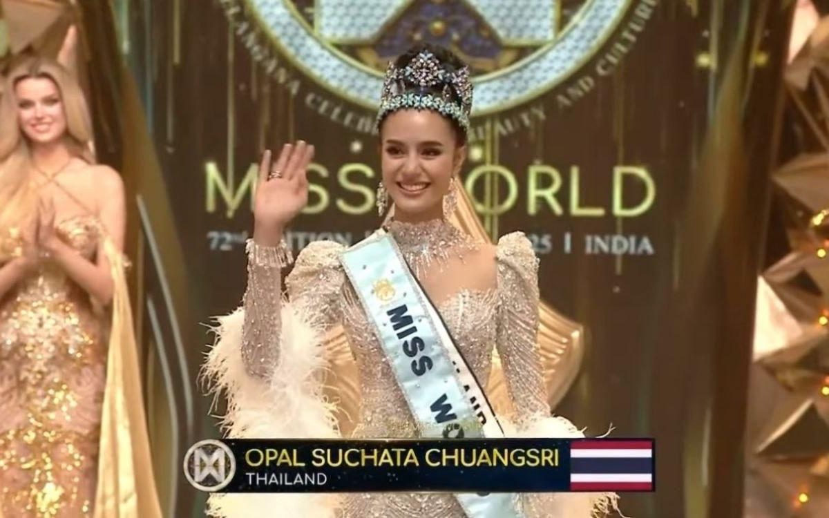 Thailand’s Opal Suchata Crowned Miss World 2025