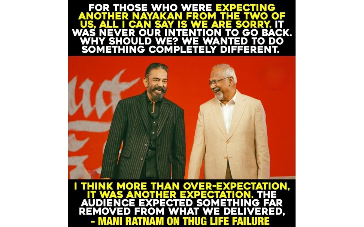 Director Mani Ratnam Says Sorry to Fans